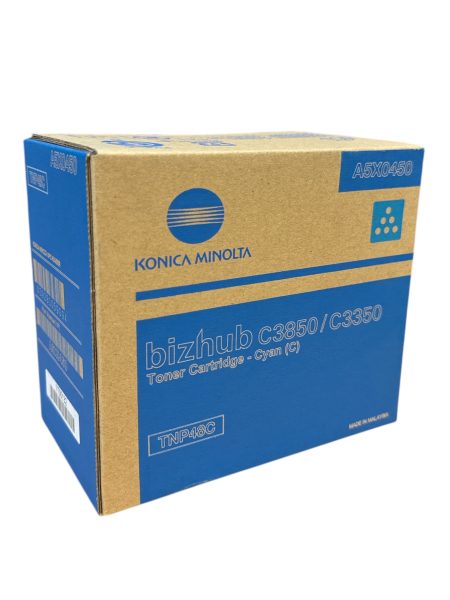 Konica Minolta TNP-48C niebieski, oryginalny