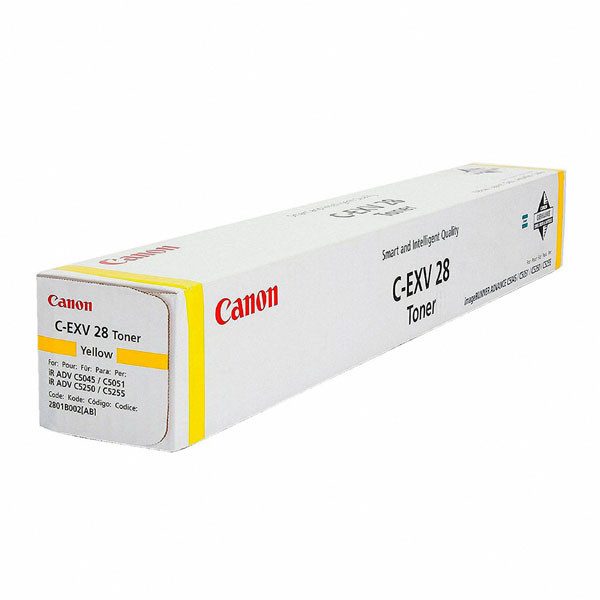 Oryginalny Canon C-EXV 28 Yellow (2801B002) (Żółty)