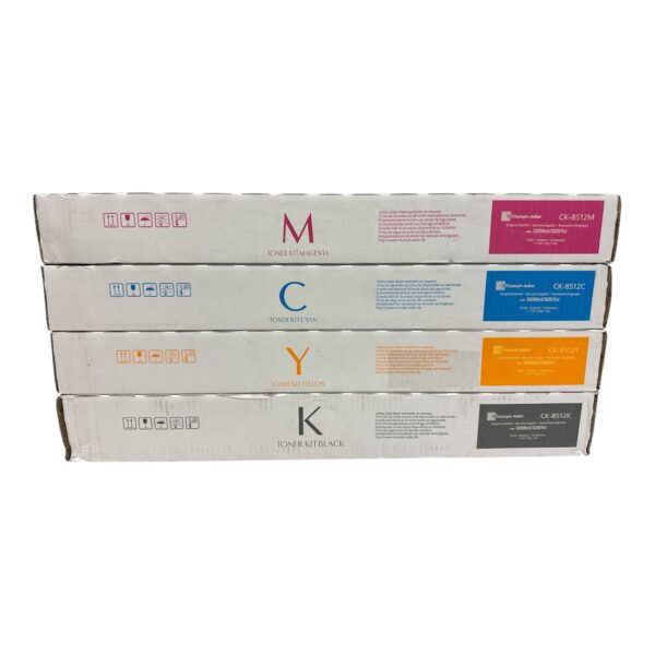 Zestaw 4x Triumph-Adler CK-8512 CMYK oryginalny