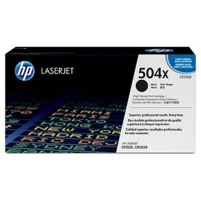 Oryginalny HP 504X (CE250X) Czarny