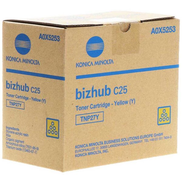 Konica Minolta TNP-27Y żółty, oryginalny