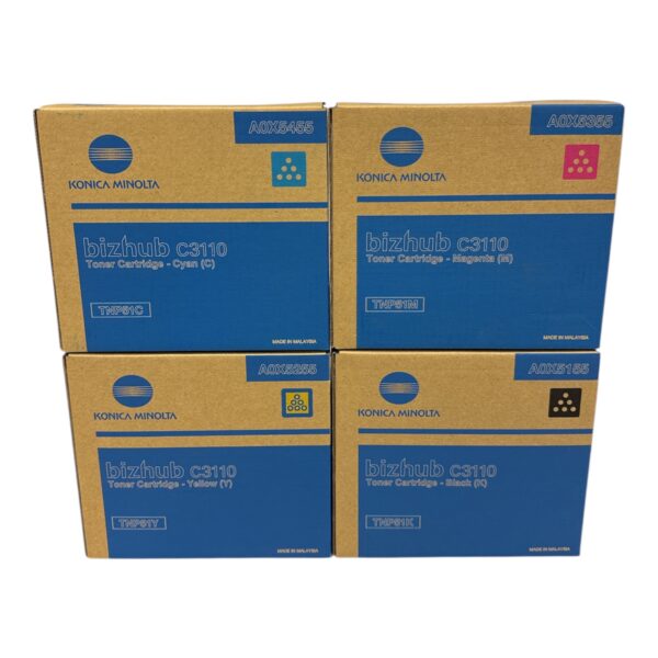 Tonery Konica Minolta TNP-51 CMYK Komplet