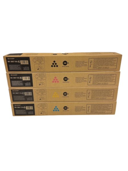 Zestaw 4x SHARP MX-36GT-CMYK oryginalny
