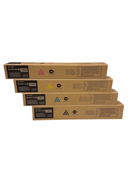 Zestaw 4x SHARP MX-61GT-CMYK oryginalny