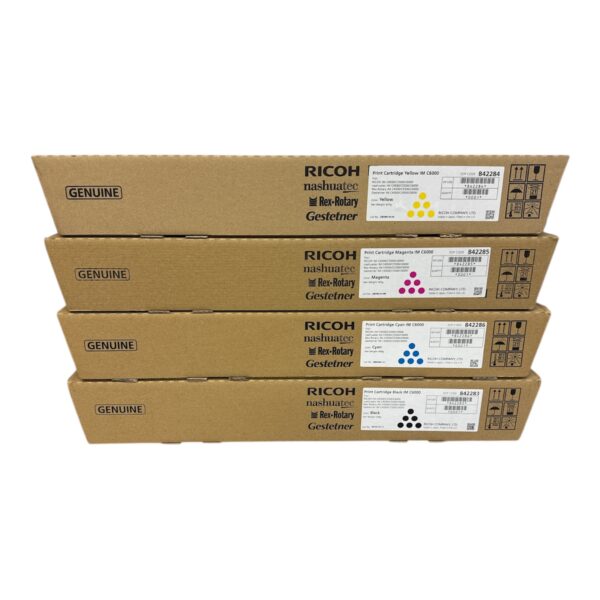 Zestaw 4x RICOH IM C6000 CMYK (oryginalne)