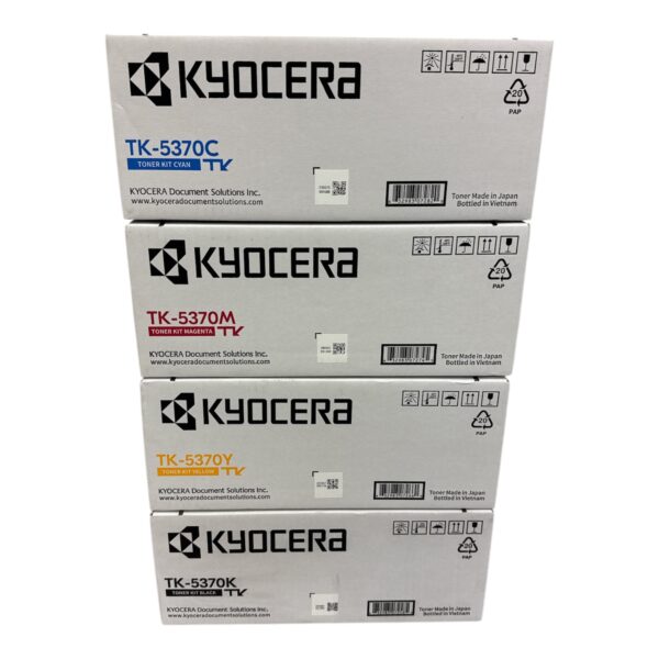 Zestaw 4x Kyocera TK-5370 CMYK oryginalny
